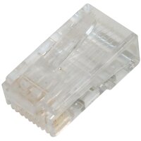 DIGITUS Connecteur RJ45 mâle pour câble rond,...