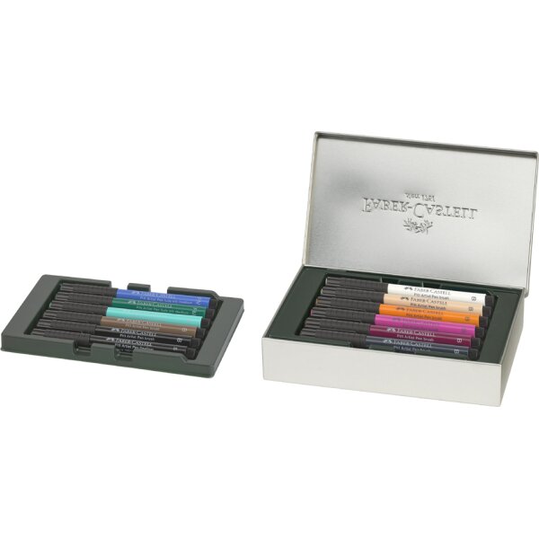 FABER-CASTELL Feutre PITT artist pen, set de 12 Sydney