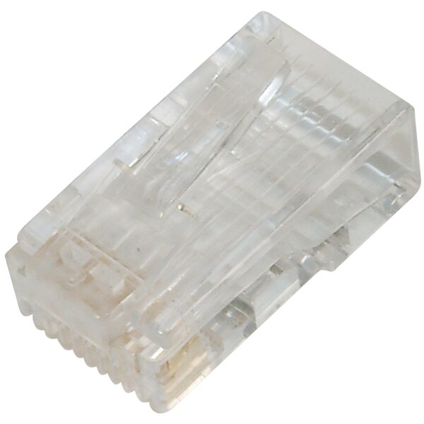 DIGITUS Connecteur RJ45 mâle pour câble rond, cat. 6