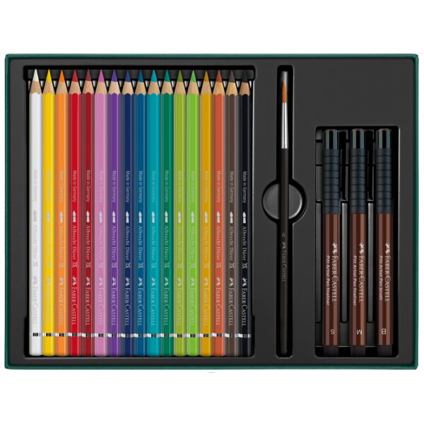 FABER-CASTELL Kit cadeau ALBRECHT DÜRER, 21 pièces