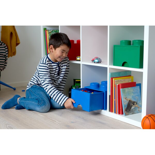 LEGO Brique tiroir STORAGE BRICK DRAWER 4, 1 tiroir, noir