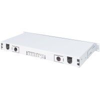 DIGITUS Boîte dépissure à fibre optique 19, 12x LC, OS2