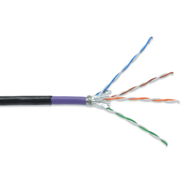 DIGITUS Cable dinstallation cat.7, S/FTP, 500 m, souterrain