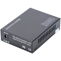 DIGITUS Medienkonverter, 10 Gigabit, 1x RJ45 1x SFP