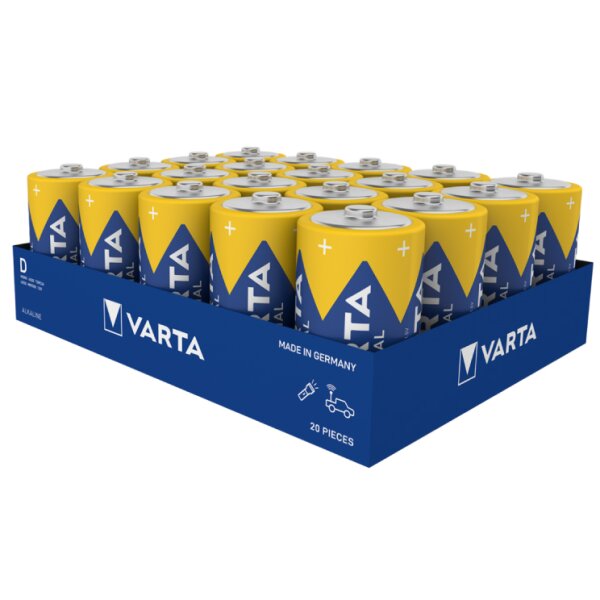 VARTA Pile alcaline INDUSTRIAL PRO, Mono (D)