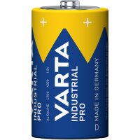VARTA Alkaline Batterie "INDUSTRIAL PRO", Mono (D)