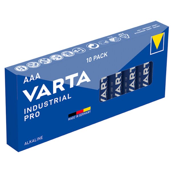 VARTA Pile alcaline INDUSTRIAL PRO, AAA