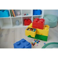 LEGO Brique tiroir STORAGE BRICK DRAWER 8, 2 tiroirs, rouge