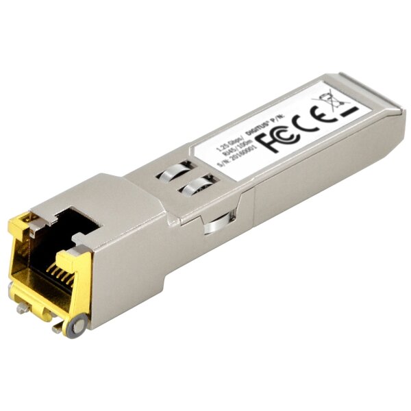 DIGITUS Mini-GBIC SFP cuivre, 10 Gbps, RJ45