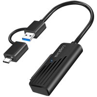 LogiLink USB 3.2 (Gen1) - SATA-Adapter, USB-A USB-C - SATA