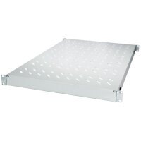 LogiLink 19" Fachboden, 1 HE, verstellbar, (T)570 mm,schwarz