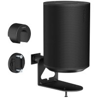 LogiLink Lautsprecher-Wandhalterung für SONOS ERA, schwarz