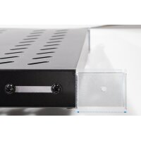 LogiLink 19" Fachboden, 1 HE, verstellbar, (T)350...