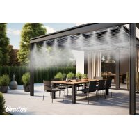 Bradas Kit darrosage par aspersion WHITE LINE, 8 m