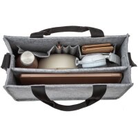 sigel Business-Filztasche Desk Sharing Bag Classic M, grau