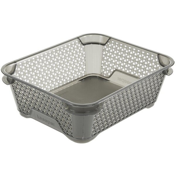 keeeper Corbeille de rangement mirko, A6, crystal-grey