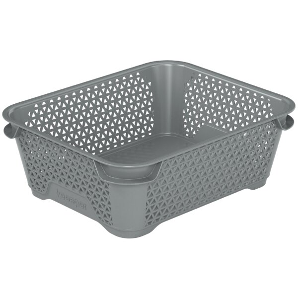 keeeper Corbeille de rangement mirko, A6, crystal-grey