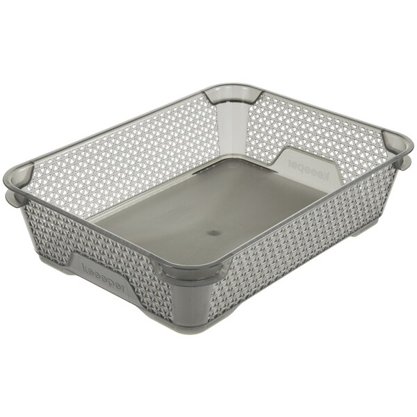 keeeper Corbeille de rangement mirko, A5, crystal-grey