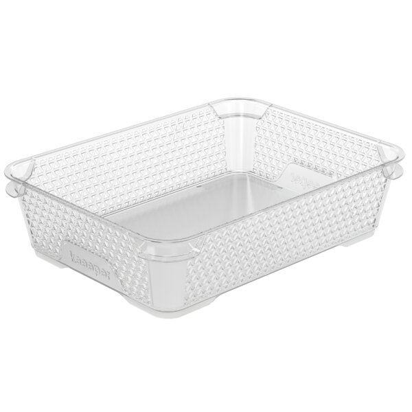 keeeper Corbeille de rangement mirko, A5, crystal-grey