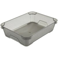 keeeper Corbeille de rangement mirko, A5, crystal-grey