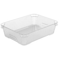 keeeper Corbeille de rangement mirko, A5, crystal-grey