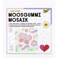 folia Moosgummi-Mosaik "BUTTERFLY", 301 Teile