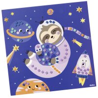 folia Moosgummi-Mosaik "SPACE SLOTH", 301 Teile