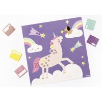 folia Mosaïque en caoutchouc mousse UNICORN, 301 pièces