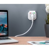 DIGITUS Überspannungsschutz-Aadapter, 16 A, 3.500 W,...