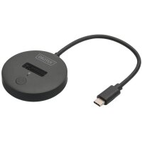 DIGITUS SSD Docking Station, USB-C Anschluss, schwarz