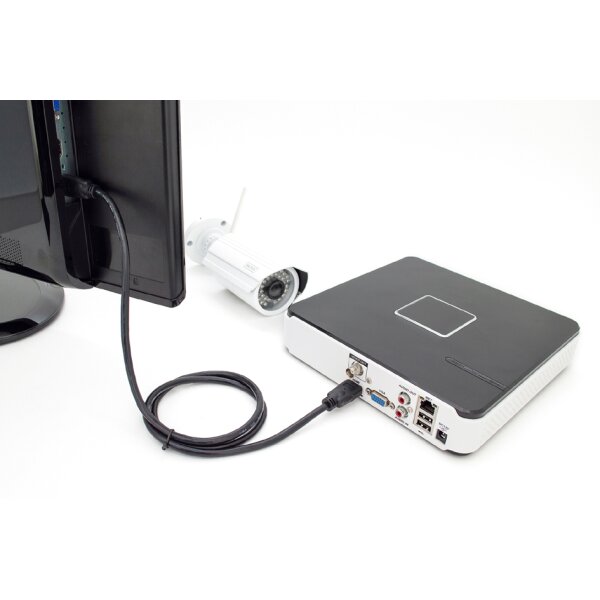 DIGITUS HDMI Premium High Speed Anschlusskabel, 5,0 m