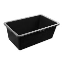 Bradas Mörtelwanne, aus PVC, 90 Liter, schwarz