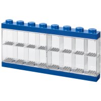 LEGO Minifiguren-Schaukasten DISPLAY CASE 16, blau