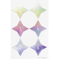 folia Stickers calendrier de lAvent SPARKS IRIDESCENT