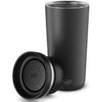 alfi Isolierbecher ISO COFFEE MUG PRO, 0,38 l, velvet black