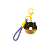 I-TOTAL Schlüsselanhänger Donut XL3153 Black Cat