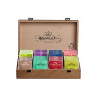 CROWNINGS Boîte à thé en bois 101286...