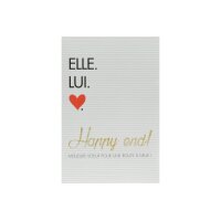 GOLDBEK Carte de mariage FR B6 8443 Tandem