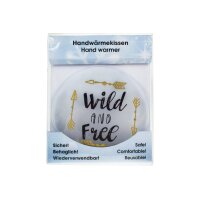 ROOST Taschenwärmer Sprüche 10023023 schwarz...