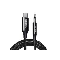UGREEN Audio Adapter USB C, 3.5 mm 55734 Black, 1m