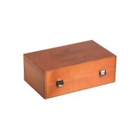 CROWNINGS Bio-Tee Holzbox leer 106367 für 9 Sorten