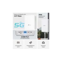 TP-LINK 5G Outdoor Router NE200-Outdoor