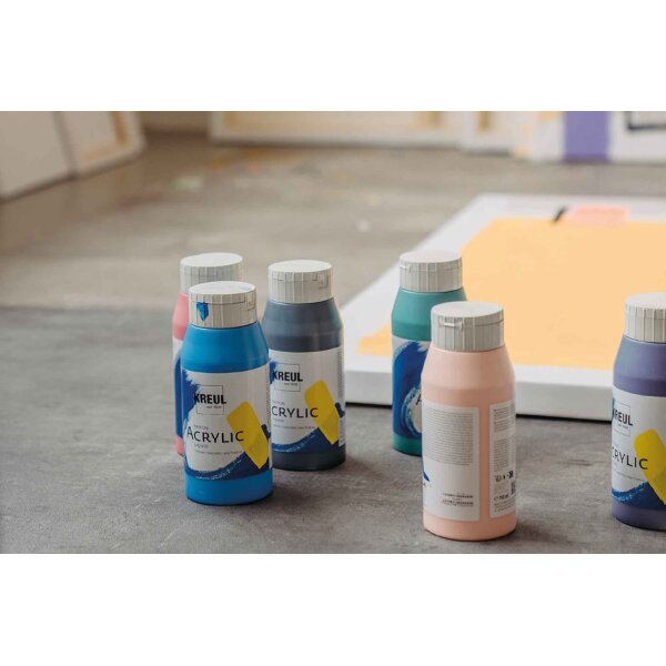 KREUL Acrylfarbe Triton Acrylic Liquid, zinnobergrün, 750 ml