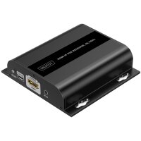DIGITUS Récepteur IP HDMI 4K, 4K/60Hz, 120 / 200 m