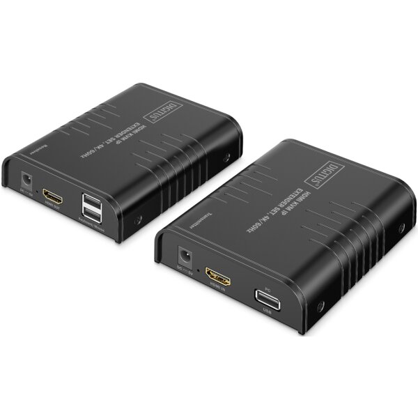 DIGITUS 4K HDMI IP Extender Set, 120 200 m