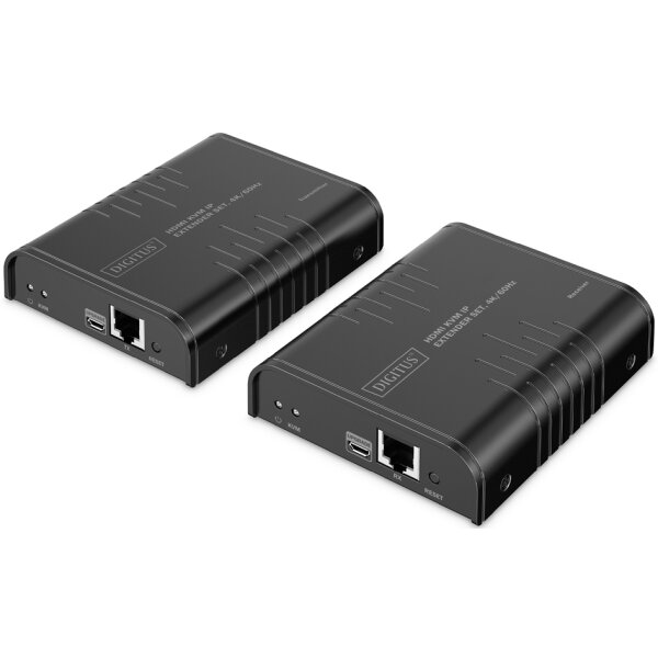 DIGITUS 4K HDMI IP Extender Set, 120 200 m