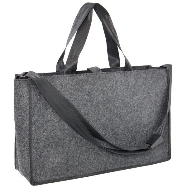 STOP Business-Filztasche Desk Sharing Bag SUMBA, dunkelgrau