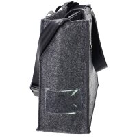 STOP Business-Filztasche Desk Sharing Bag SUMBA, dunkelgrau