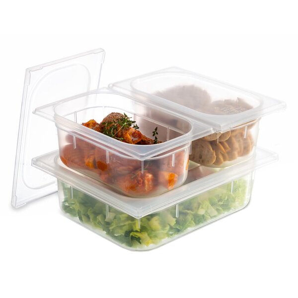 APS Récipient PP GN 1/2, (L)325 x (P)265 x (H)100 mm