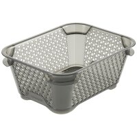 keeeper Corbeille de rangement mirko, A7, crystal-grey